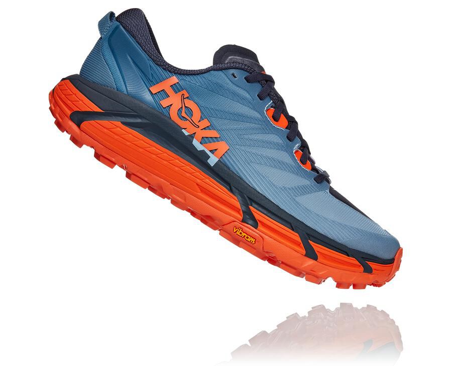 Hoka One One Trail Schoenen Heren - Mafate Speed 3 - Blauw - NJ8527409